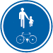 Partie de la voie publique exclusivement réservée à la circulation des piétons et des cyclistes